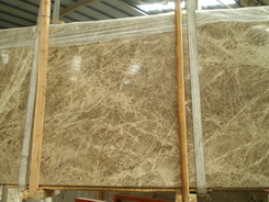 Emperador Light meable slabs